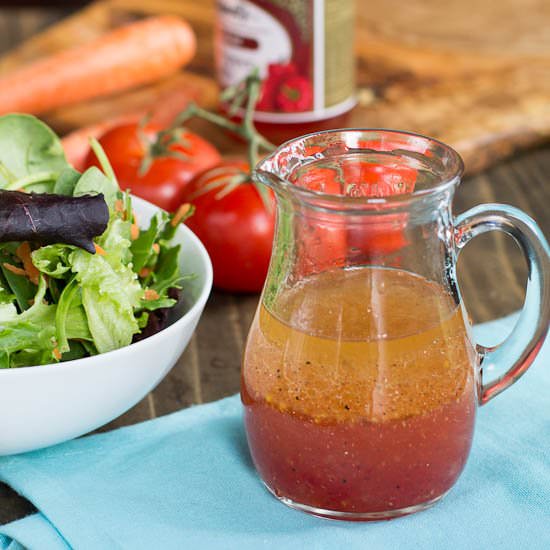 Red Pepper Jelly Vinaigrette - Recipe photo by spicysouthernkitchen