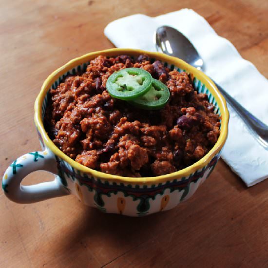 Korean Italian Chili - Recipe photo by food nasty