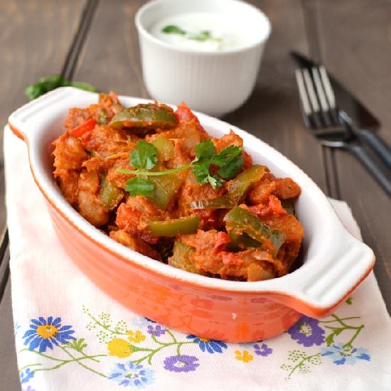 Chili Parotta/ Kothu Parotta - Recipe photo by Pavani
