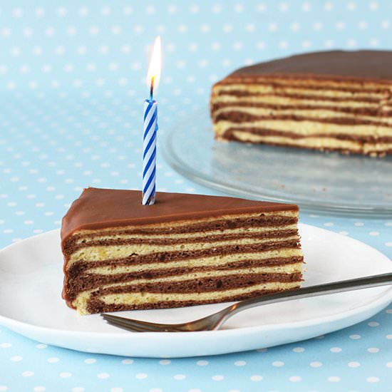 Vanilla-chocolate Schichttorte - Recipe photo by pizzarossa