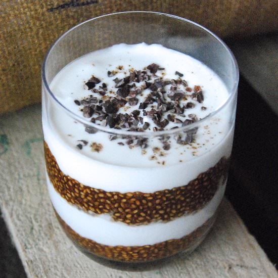 Coconut Chia-misu - Recipe photo by JulesGalloway