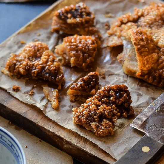 Oven baked pork crackling - Recipe photo by moonblush baker