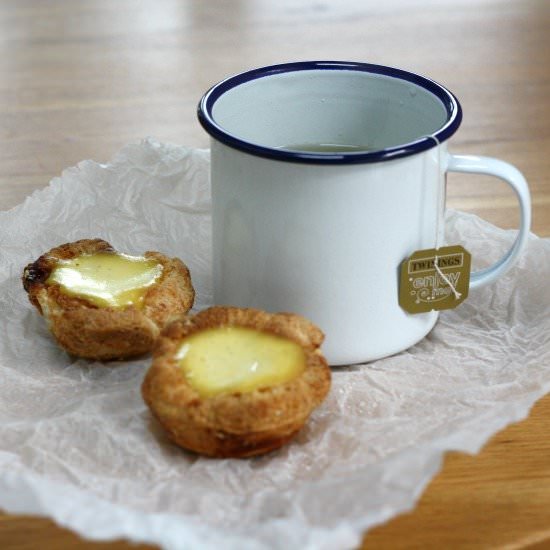 Rustic Egg Custard Tarts - Recipe photo by reallyprettyuseful