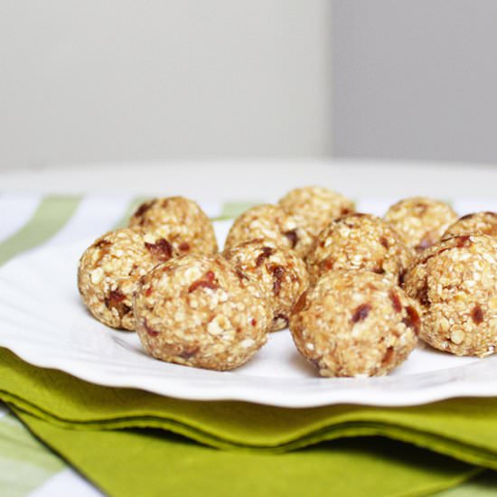 Orange Date Energy Snack Balls - Recipe photo by withanopenmind