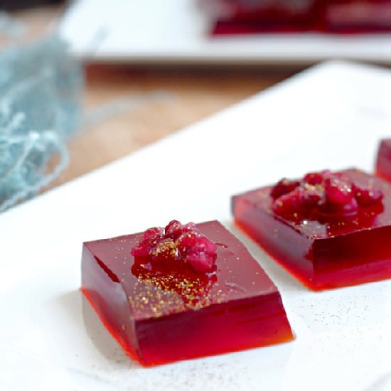Red Wine Jell-O Shots - Recipe photo by WhatJewWannaEat