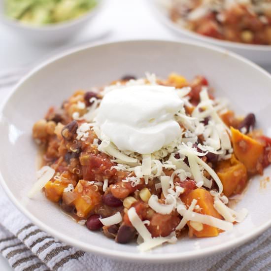Vegetarian Chili - Recipe photo by LSFoster2
