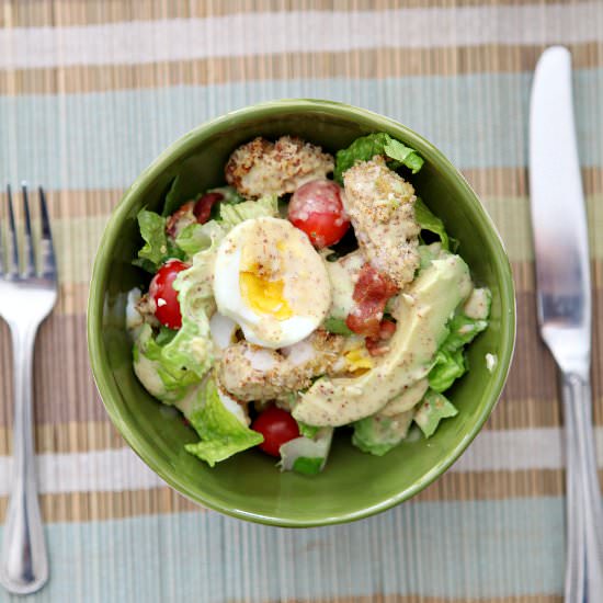 Avocado and Chicken Cobb Salad - Recipe photo by thespeckledpalate