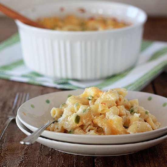 Jalapeno Mac & Cheese - Recipe photo by Kitchen Treaty
