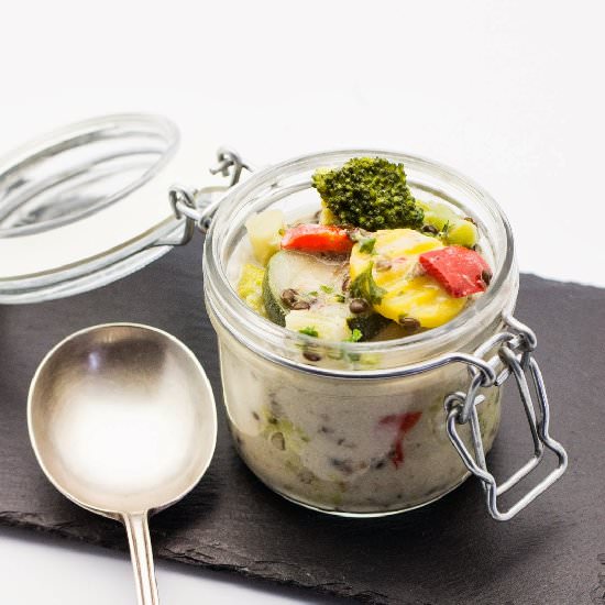Vegetable Beluga Lentil Coconut Soup - Recipe photo by hovkonditorn