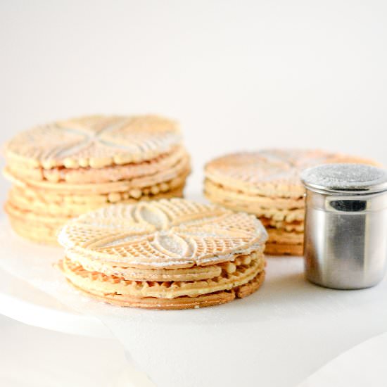 PIZZELLE - Recipe photo by Diva Eats Italia