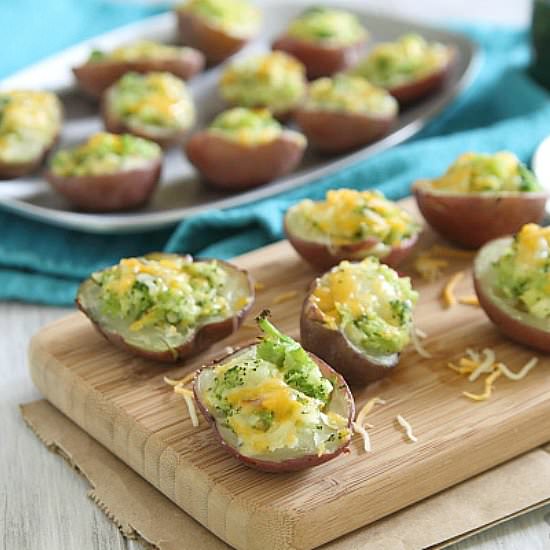 Broccoli & Cheese Stuffed Potatoes - Recipe photo by SheKnows Food Editor