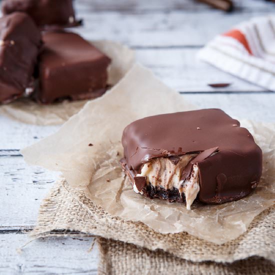 Brownie Sundae Klondike Bars - Recipe photo by sharedappetite