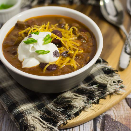 Smoky Homestyle Chili - Recipe photo by littlespicejar