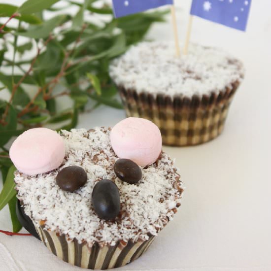 Koala Cupcakes - Recipe photo by a spoonful of sugar