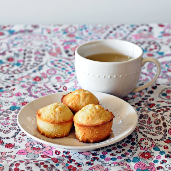 Almond Muffins - Recipe photo by mylalakitchen