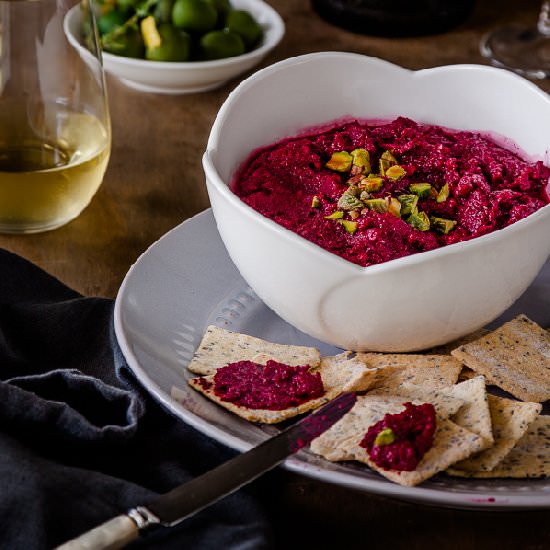 Egyptian Beetroot Dip - Recipe photo by deliciouseveryday