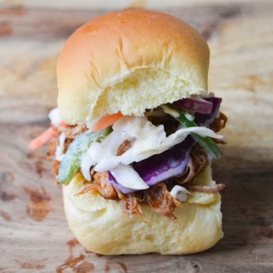 Pulled Pork Sliders - Recipe photo by foodandotherstuff