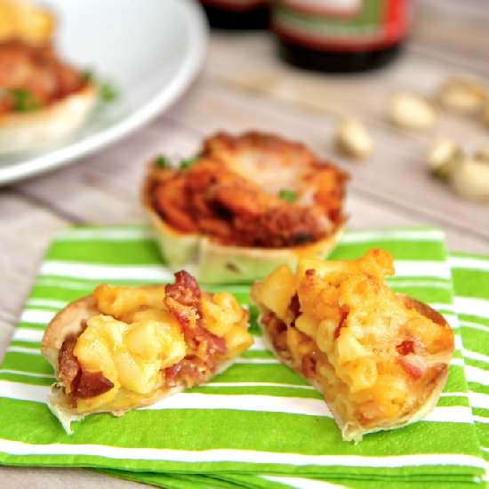 Lasagna & Bacon Mac and Cheese Cups - Recipe photo by SurfandSunshine
