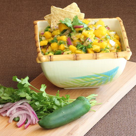 Mango Salsa - Recipe photo by jaslusser