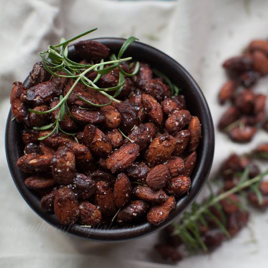 Honey Chipotle Spiced Almonds - Recipe photo by SouthernFairytale