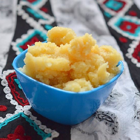 Rava Besan Halwa - Recipe photo by creativesaga