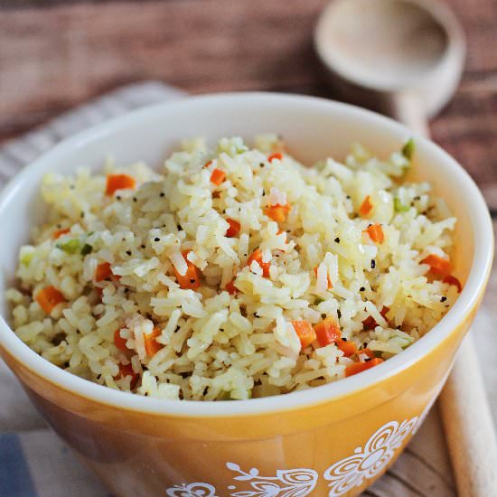 Easy Vegetable Rice - Recipe photo by Jessica Weible