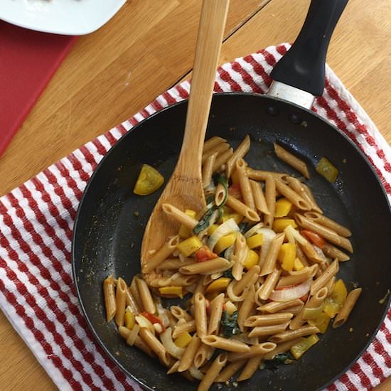 Single Serve One Pan Pasta - Recipe photo by degreesofprep