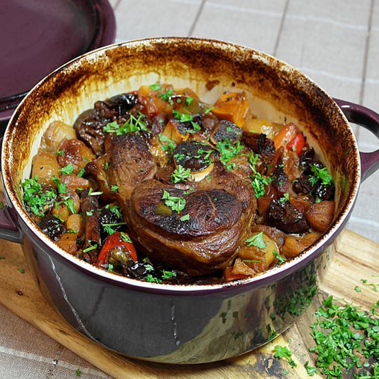 Chunky Lamb Tagine - Recipe photo by Greedy Foodster