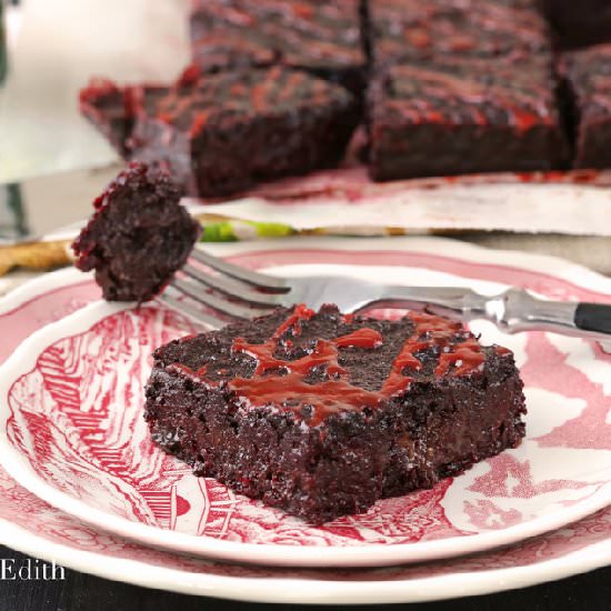 Beetroot Brownie - Recipe photo by madameedith