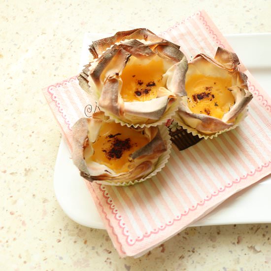 Pasteis de Nata with budyń :D - Recipe photo by CMM