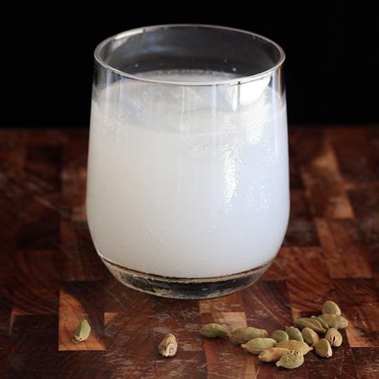 Almond, Rose and Cardamom Cordial - Recipe photo by thingsforboys