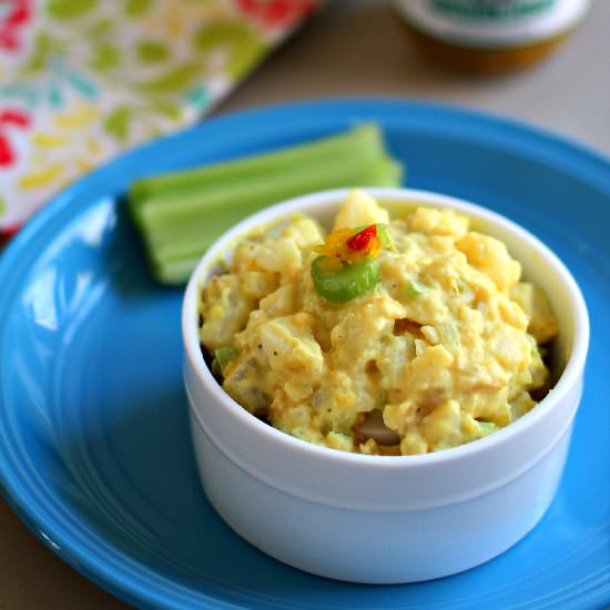 Mustard Potato Salad - Recipe photo by Highheelstohotwheels