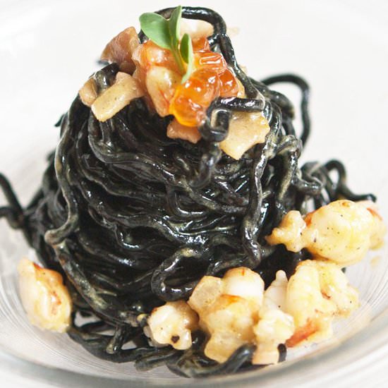 Black Ribbon Spaghetti - Recipe photo by finedininglovers