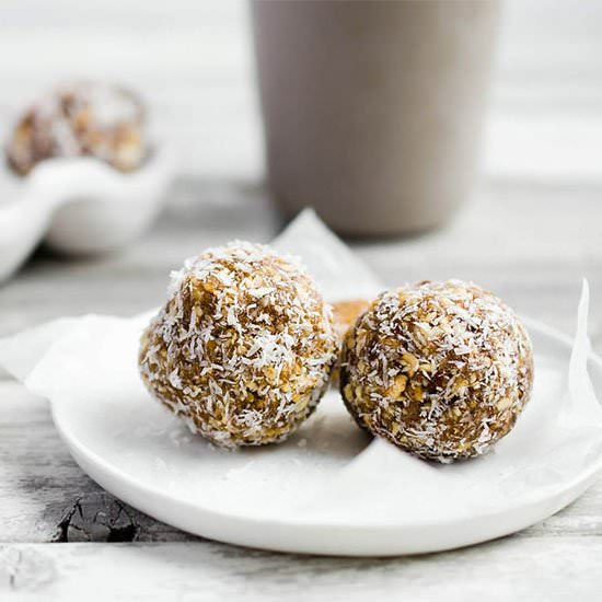 Raw Ginger-Date Energy Balls - Recipe photo by Natural Vitality
