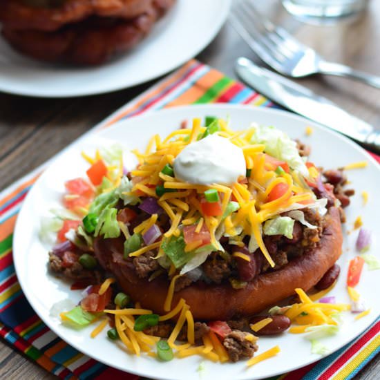 Navajo Indian Taco - Recipe photo by The Spice Kit Recipes