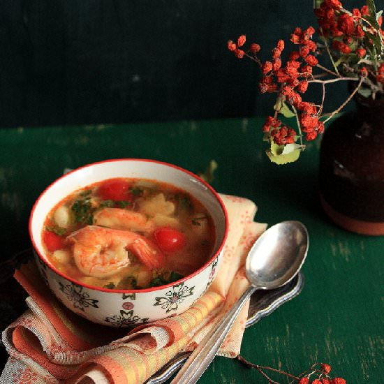 Tom Yum Soup - Recipe photo by Ananda Rajasehkar
