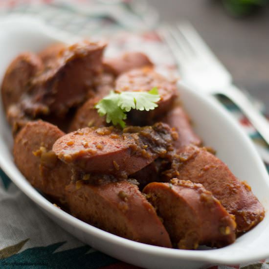 Masala Sausage - Recipe photo by Confusedbawarchis
