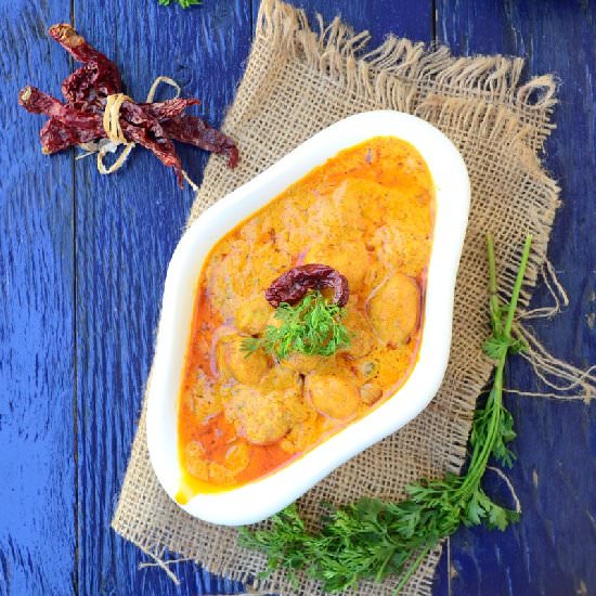 Kashmiri dum aloo - Recipe photo by Whiskaffair