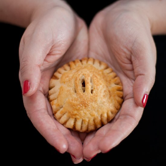 Pear Almond Amaretto Hand Pies - Recipe photo by feedmeupbeforeyougogo