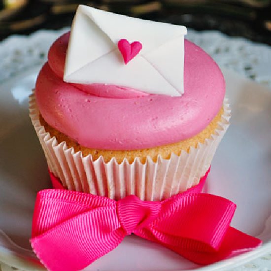 Love Letter Cupcakes - Recipe photo by JuniperCakery