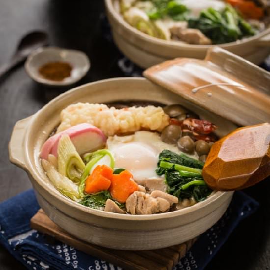 Nabeyaki Udon - Recipe photo by Just One Cookbook