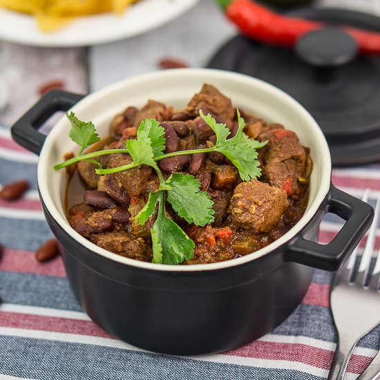 Chilli con Carne - Recipe photo by DailyGourmetUK