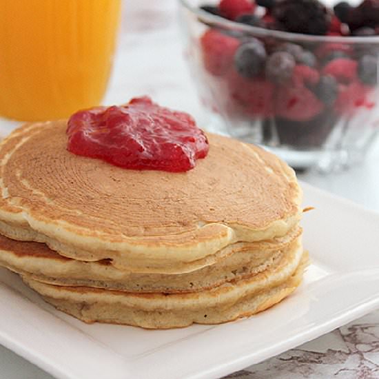 Banana Pancakes – Low calorie - Recipe photo by MunatyCooking