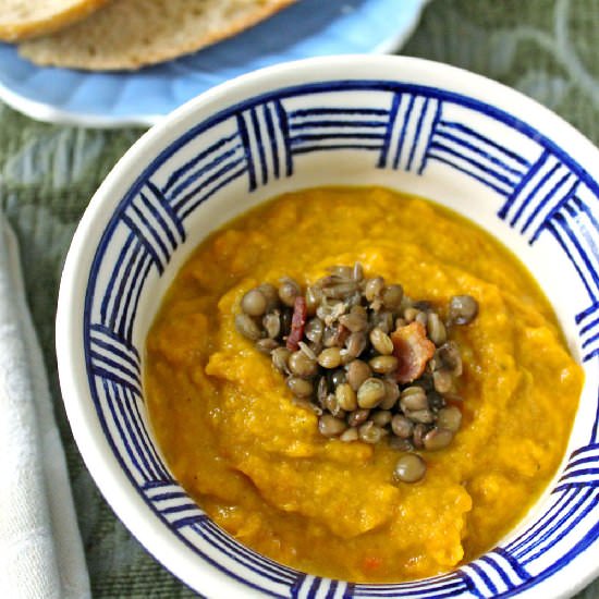 Coconut Sweet Potato Soup - Recipe photo by cfaust