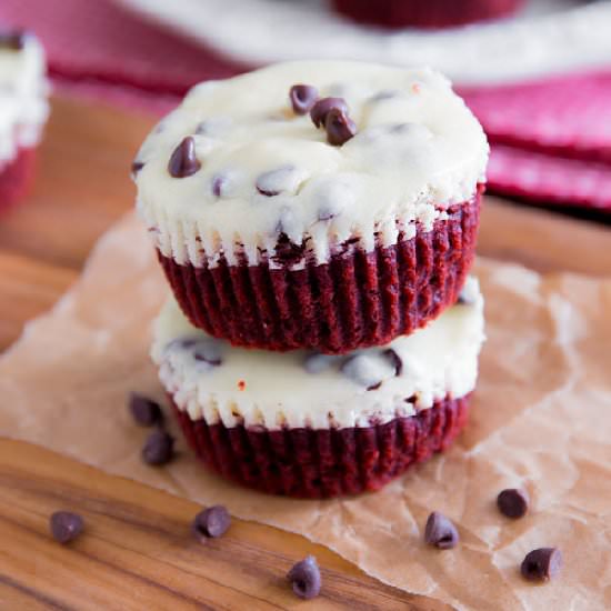 Red Velvet Cheesecakes - Recipe photo by sallysbakingaddiction