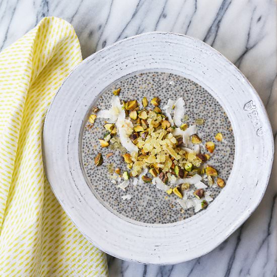 Meyer Lemon Chia Pudding - Recipe photo by Kitchen Konfidence