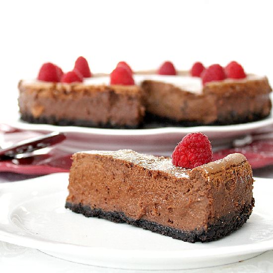 Chocolate Hazelnut Cheesecake - Recipe photo by ldh