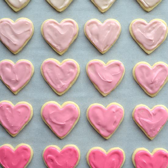 The Best Valentine Sugar Cookie - Recipe photo by aliceandlois