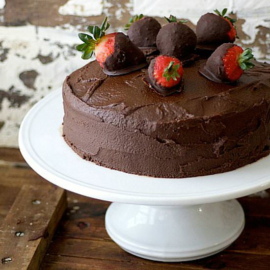 Over the Top Strawberry Cake - Recipe photo by SheKnows Food Editor
