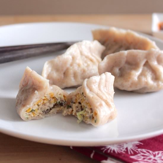 Butternut Squash & Turkey Dumplings - Recipe photo by my chouchoux